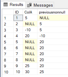 Cool Stuff in Snowflake – Part 5: Finding Previous Non Null Value | Under  the kover of business intelligence