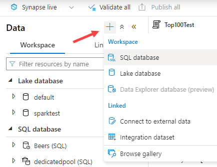 Connect to Synapse SQL - Azure Synapse Analytics